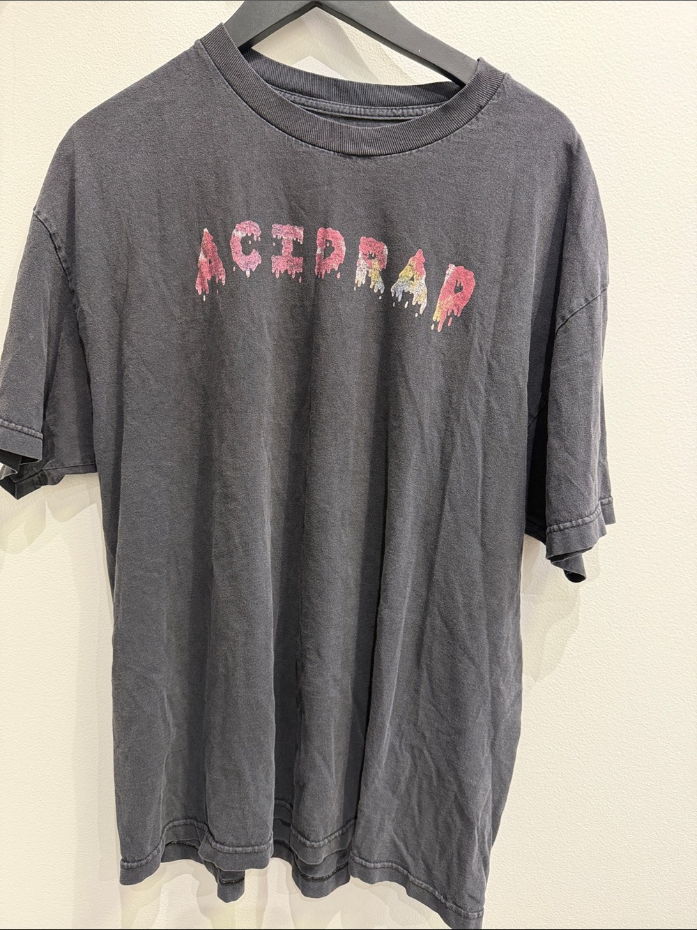Chance the rapper ACIDRAP Black Short-Sleeve Graphic Tee for Men